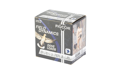 FIOCCHI D&Q 20GA 2.75" #8 25/250 - Image 3