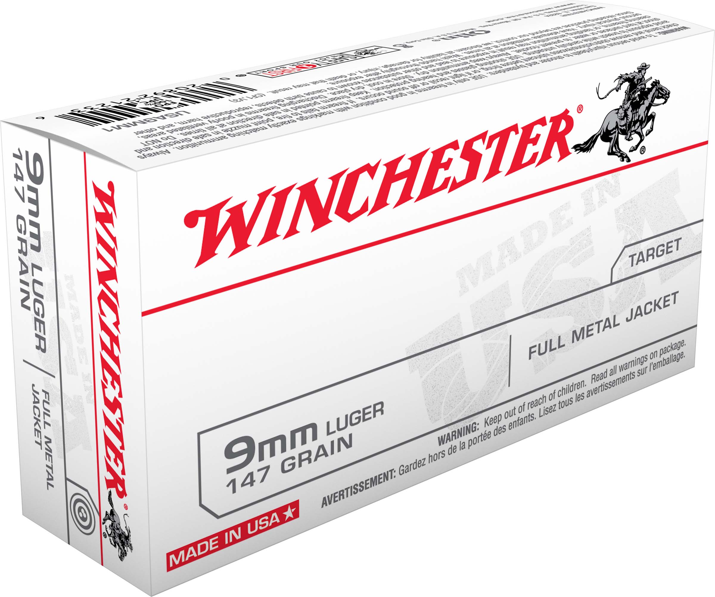 WIN 9MM 147GR FMJ 50RD